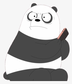 Panda Escandalosos Webarebears Freetoedit - We Bare Bears Panda Png, Transparent Png, Transparent PNG