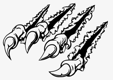 Banner Black And White Stock Cat Paper Clip Art - Claws Ripping Through Paper, HD Png Download, Transparent PNG