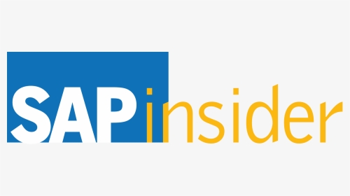Sapinsider Logo - Sap Insider Logo Transparent, HD Png Download, Transparent PNG