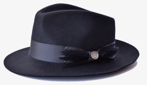 Florence Wool Fedora - Cowboy Black Hat Png, Transparent Png, Transparent PNG