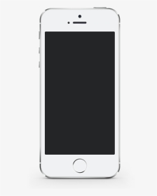 Iphone - Phone Screen Png White, Transparent Png, Transparent PNG