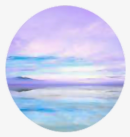 Circle Transparent Pastel - Pastel Blue Circle Aesthetic, HD Png Download, Transparent PNG