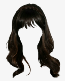 #wig #paruccha #wigs #wigstickers - Hair Wig, HD Png Download, Transparent PNG
