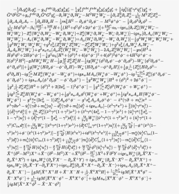 String Theory Lagrangian, HD Png Download, Transparent PNG