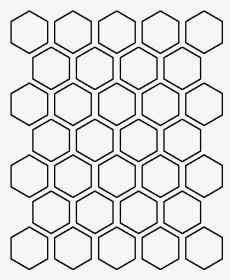Printable 1.5 Inch Hexagon Template, HD Png Download, Transparent PNG