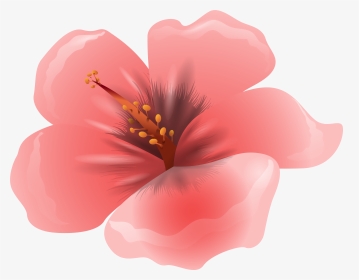 Large Pink Flower Clipart Png Image - Pink Flowers Clipart Png, Transparent Png, Transparent PNG