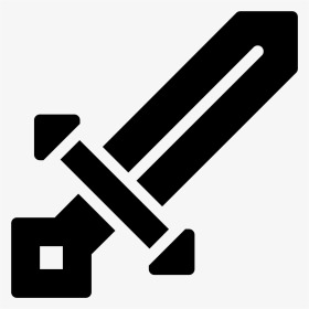 Minecraft Sword Filled Icon - Epee Minecraft Png, Transparent Png, Transparent PNG