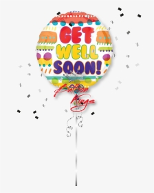 Get Well Soon Bubble Letters - Happy Retirement Balloons Transparent, HD Png Download, Transparent PNG