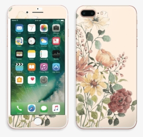 Wild Flowers Skin Iphone 7 Plus - Iphone 7 Plus Color, HD Png Download, Transparent PNG