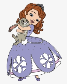 Sofia The First Clip Art - Sofia The First With Clover, HD Png Download, Transparent PNG