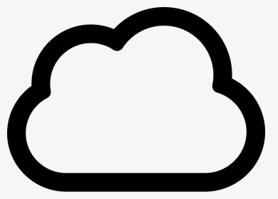 Cloud Outline Svg Png Icon Free Download Clipart , - Heart, Transparent Png, Transparent PNG