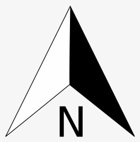 Compass Arrow - North Symbol, HD Png Download, Transparent PNG