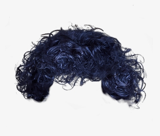 #bluish #cobaltblue #curlyhair #wig #curly #hair - Lace Wig, HD Png Download, Transparent PNG