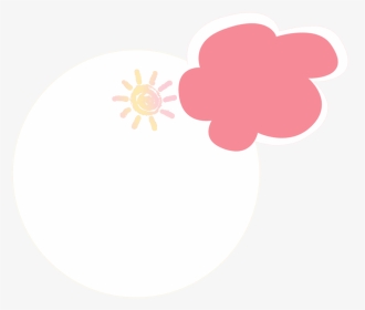 Pink Cartoon Sun Decoration Pattern - Circle, HD Png Download, Transparent PNG