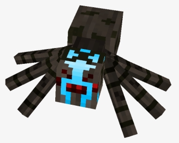 Spider Head Minecraft 3044243 Blue Head Spider Minecraft - Toy, HD Png Download, Transparent PNG