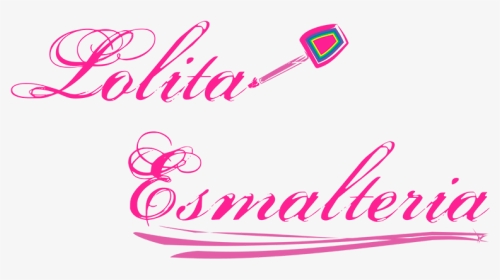 Lolita Esmalteria Blog - Calligraphy, HD Png Download, Transparent PNG