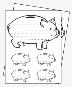 Bullet Journal Pig Savings Tracker, HD Png Download, Transparent PNG