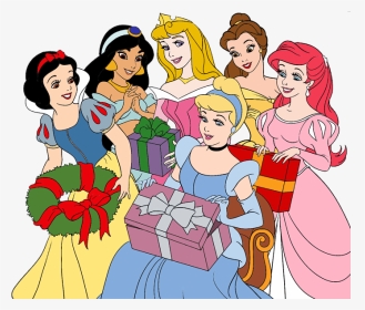 Disney Princess Christmas Characters, HD Png Download, Transparent PNG