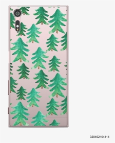 Green Pine Winter Forest Pattern - Watercolor Christmas Tree Pattern, HD Png Download, Transparent PNG