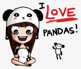 Love Panda, HD Png Download, Transparent PNG