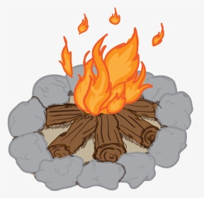 Lord Of The Flies Fire Cartoon, HD Png Download, Transparent PNG