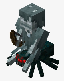 Minecraft Skeleton Riding Spider, HD Png Download, Transparent PNG