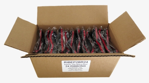 Epson Kitchen Ribbons Black / Red 24 Pack Open Box - Carton, HD Png Download, Transparent PNG