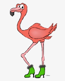 Cartoon Flamingo Feet, HD Png Download, Transparent PNG