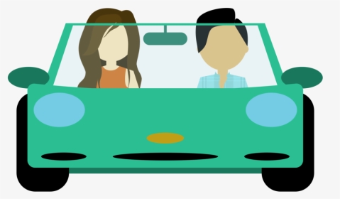 Car Driving Sun Clipart Banner Freeuse Driving Png - Driving A Car Png, Transparent Png, Transparent PNG