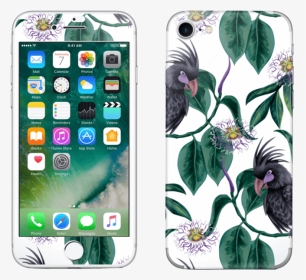 Flowers & Cockatoo Skin Iphone - Iphone 7 Neuf Or, HD Png Download, Transparent PNG