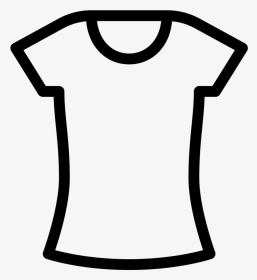 Girl T Shirt Icon Clipart , Png Download - T-shirt, Transparent Png, Transparent PNG