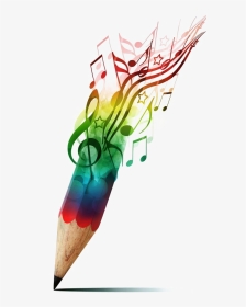 Musical Note Art Notes - Music And Art, HD Png Download, Transparent PNG