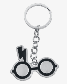 Harry Potter - Glasses - Keyring - Silver-coloured - Harry Potter Glasses Keyring, HD Png Download, Transparent PNG