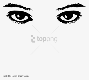 Free Png Great Gatsby Eyes Png Image With Transparent - Eyes Clip Art, Png Download, Transparent PNG