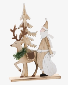 Standing Figure Winter Walk - Christmas Tree, HD Png Download, Transparent PNG