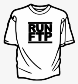 Image Of Run F*ck The Police - T Shirt Clip Art, HD Png Download, Transparent PNG