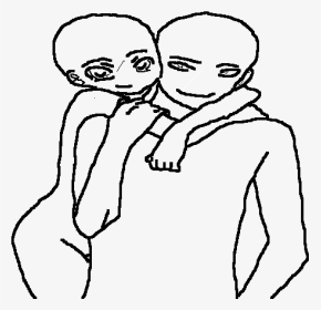Baker Drawing Woman Png Freeuse Library - Bff Drawings Boy And Girl, Transparent Png, Transparent PNG