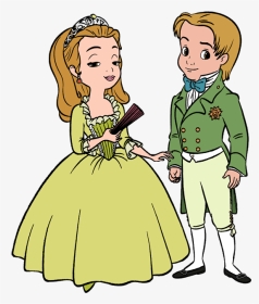 Disney Sofia The First Clip Art Image - Amber And James From Sofia The First, HD Png Download, Transparent PNG