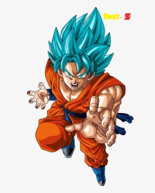 Transparent Goku Ssj Dios Azul Png - Goku Super Saiyan God Blue Png, Png Download, Transparent PNG