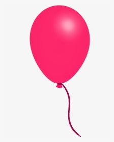Dark Pink Balloon Clip Art - Balloon, HD Png Download, Transparent PNG
