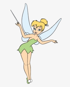 Tinkerbell And Her Wand, HD Png Download, Transparent PNG