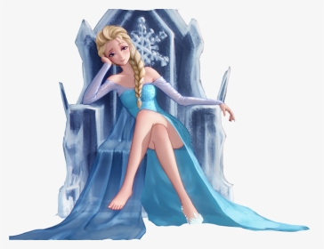 Drawing Of Princess Elsa, HD Png Download, Transparent PNG
