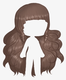 #gacha #hair #chiesuka #ringlets #curly - Illustration, HD Png Download, Transparent PNG