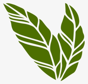Image Of Green Banana Leaf Sticker - Illustration, HD Png Download, Transparent PNG