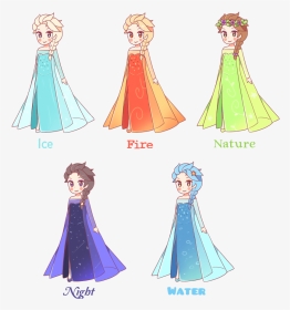 Collection Of Free Water Drawing Nature Download On - Cute Drawings Of Elsa, HD Png Download, Transparent PNG