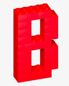 Lego Red Font - Shelf, HD Png Download, Transparent PNG