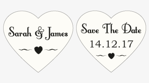 Save The Date Signs - Heart, HD Png Download, Transparent PNG