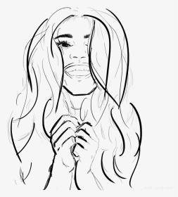 Drawing Woman Women S Day - Line Art, HD Png Download, Transparent PNG