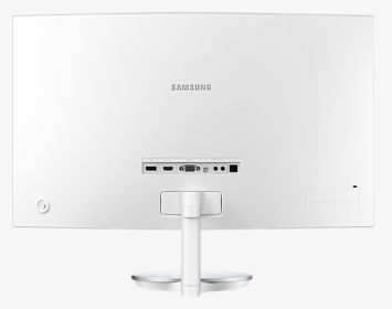 Samsung 27 Curved Monitor White, HD Png Download, Transparent PNG