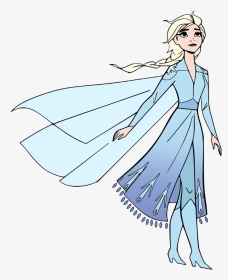 Frozen 2 Elsa Clipart, HD Png Download, Transparent PNG